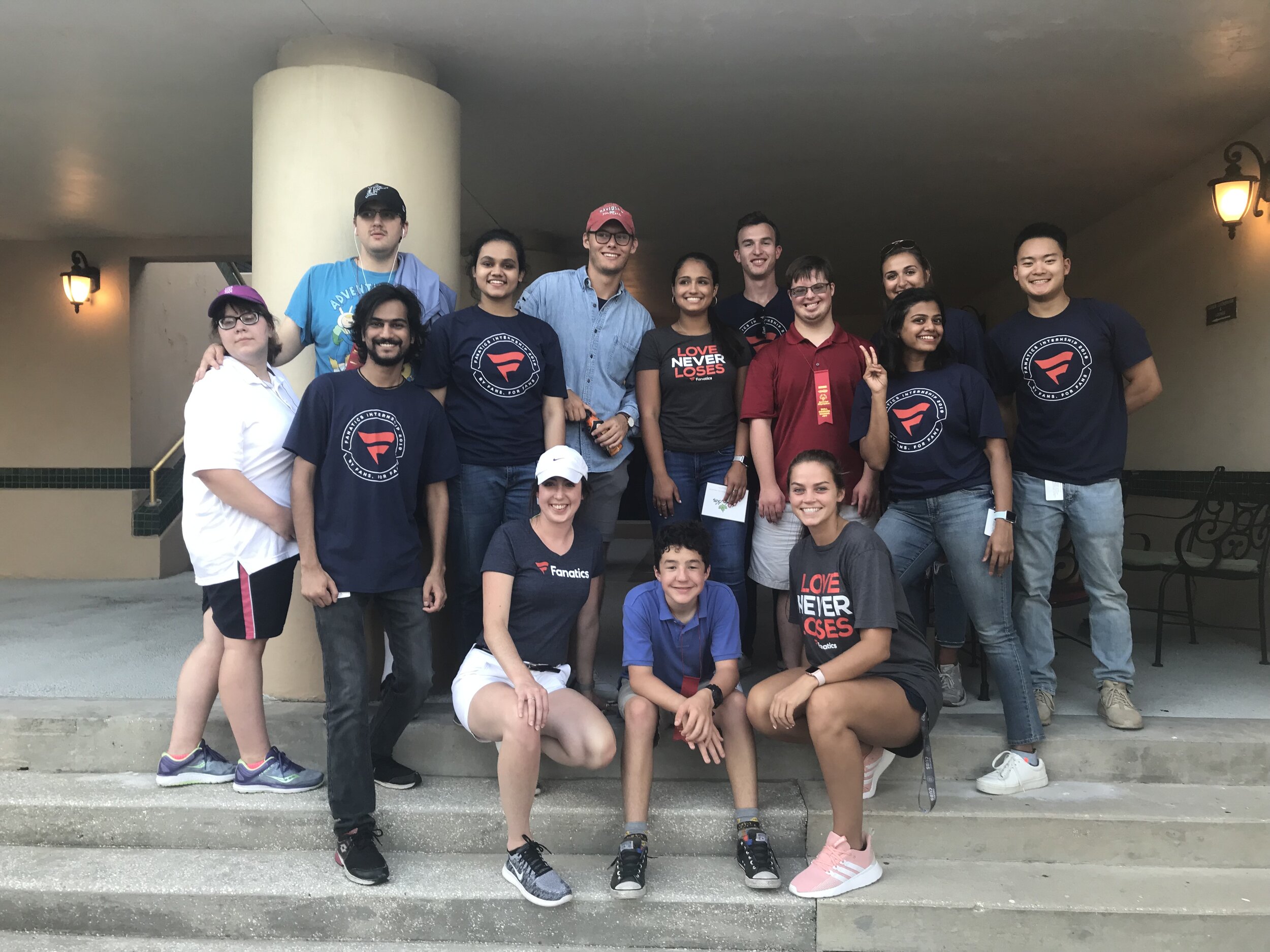 intern group photo