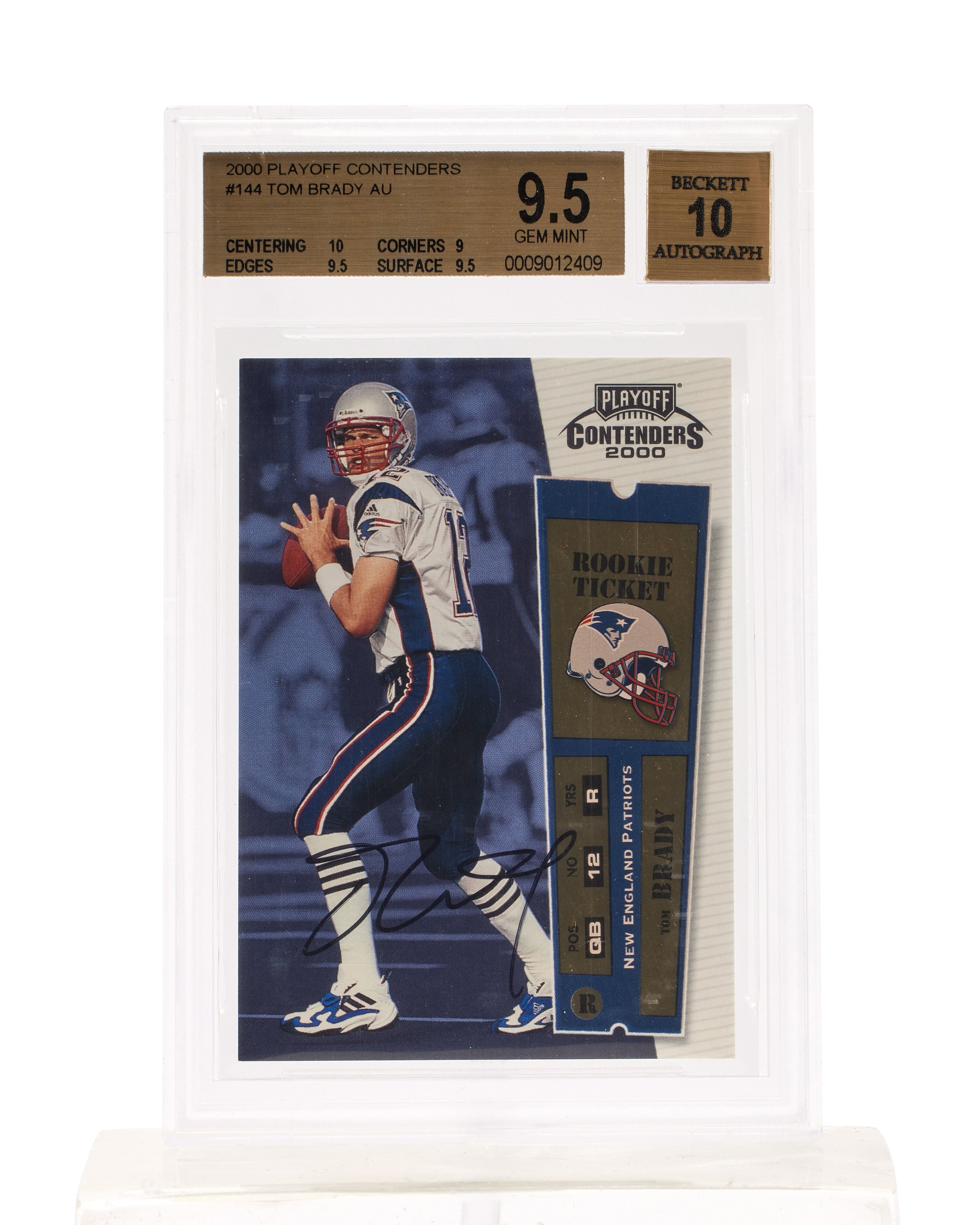 Tom Brady 2000 Playoff Contenders Gem MT 9.5 Front.jpg