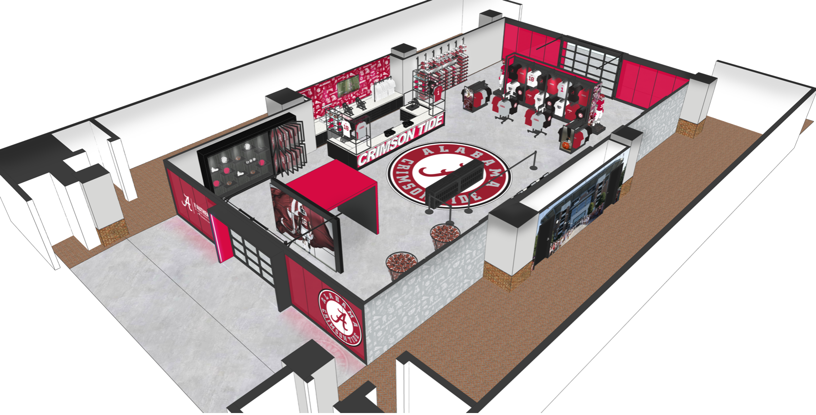 Proposed Store Rendering Featuring Customized Apparel, Headwear, and Memorabilia.png